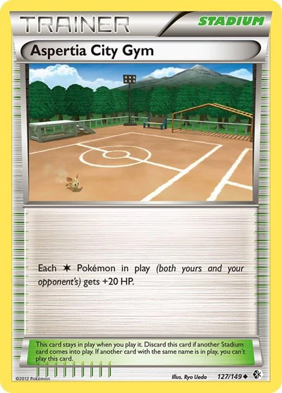 BCR: Aspertia City Gym (Reverse Holofoil)