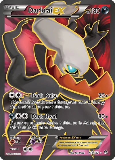 BKP: Darkrai EX (Full Art) (Holofoil)