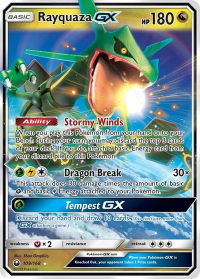 CES: Rayquaza GX (Holofoil)