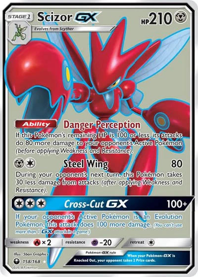 CES: Scizor GX (Full Art) (Holofoil)