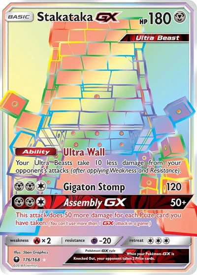 CES: Stakataka GX (Secret) (Holofoil)