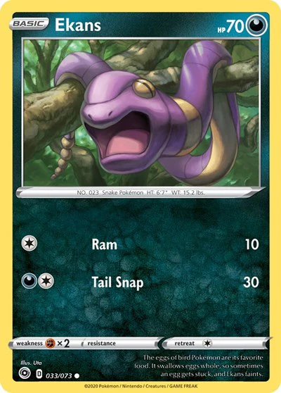CHP: Ekans (Reverse Holofoil)