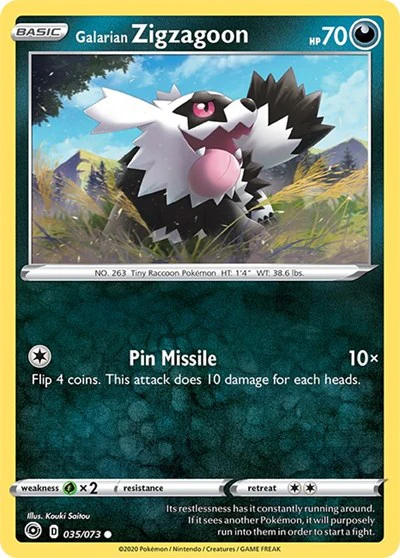 CHP: Galarian Zigzagoon