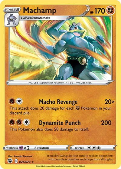 CHP: Machamp (Reverse Holofoil)