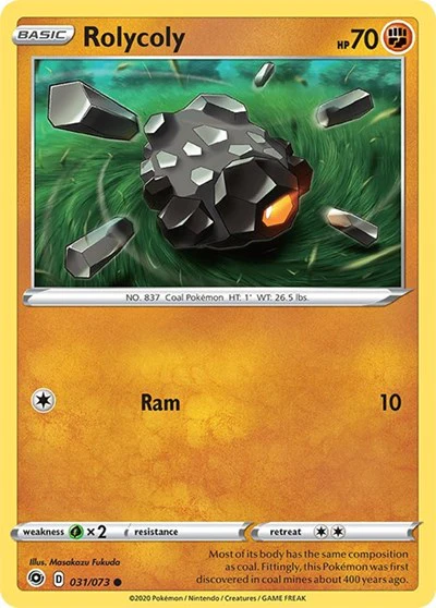 CHP: Rolycoly (Reverse Holofoil)