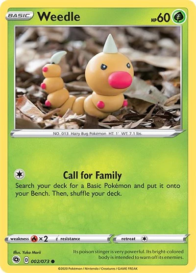 CHP: Weedle (Reverse Holofoil)
