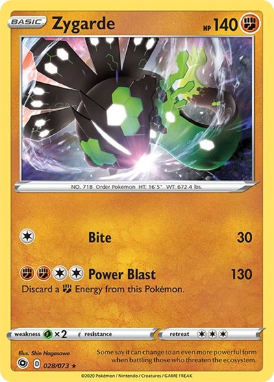 CHP: Zygarde (Reverse Holofoil)