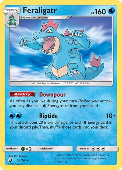 DRM: Feraligatr (Reverse Holofoil)