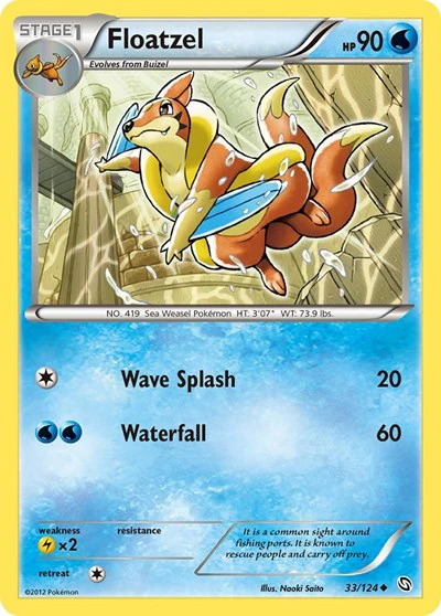 DRX: Floatzel (Reverse Holofoil)