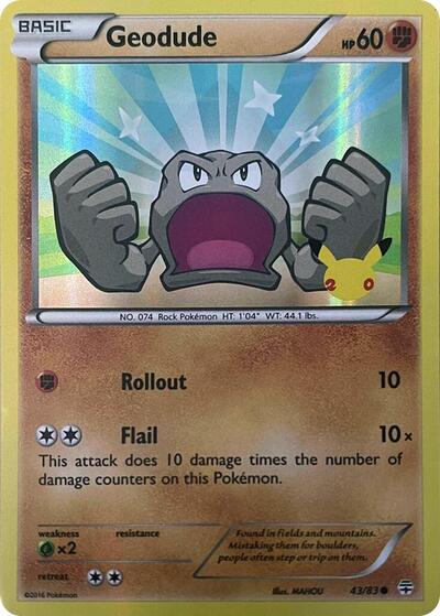 GEN: Geodude (Stamped) (Holofoil)