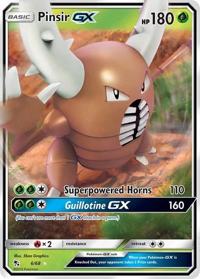 HIF: Pinsir GX (Holofoil)