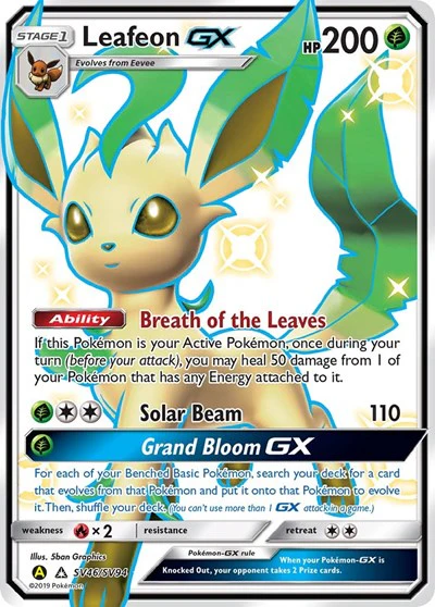 HIF:SV: Leafeon GX (Holofoil)