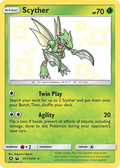 HIF:SV: Scyther (Holofoil)