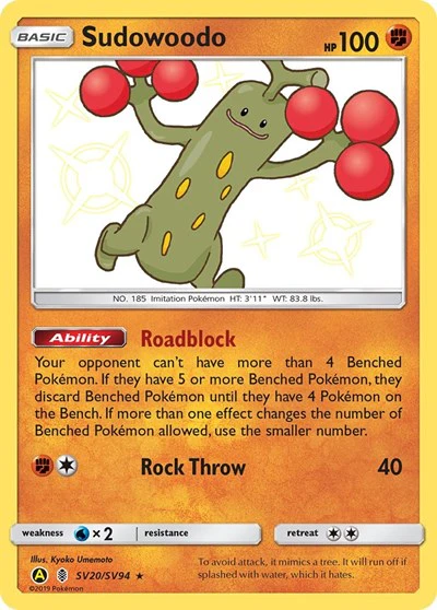 HIF:SV: Sudowoodo (Holofoil)