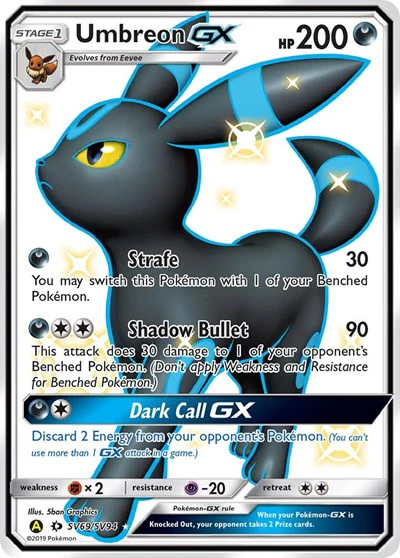 HIF:SV: Umbreon GX (Holofoil)