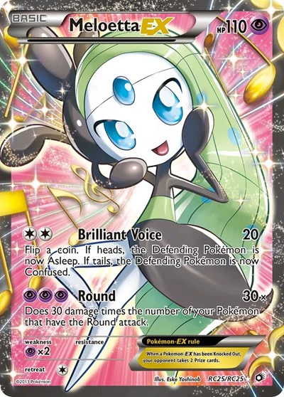 LTR: Meloetta EX (Full Art) (Holofoil)