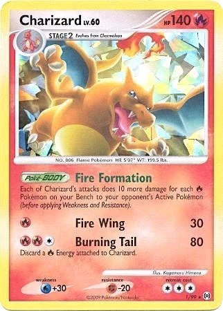 MCAP: Charizard - 1/99 (Cracked Ice Holo) (Holofoil)