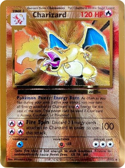 MCAP: Charizard (Celebrations Metal Card) (Holofoil)