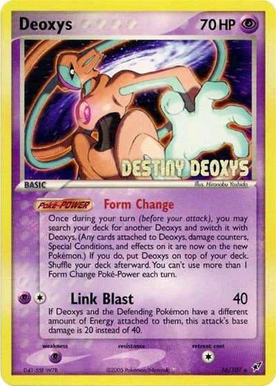 MCAP: Deoxys (Normal Forme) - 16/107 (Movie Promo)