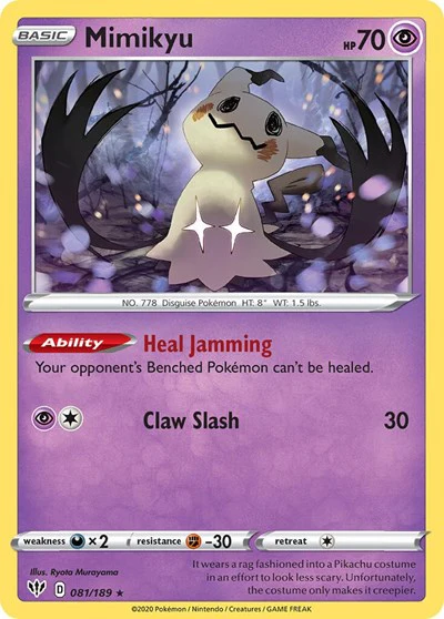 MCAP: Mimikyu - 081/189 (Holofoil)