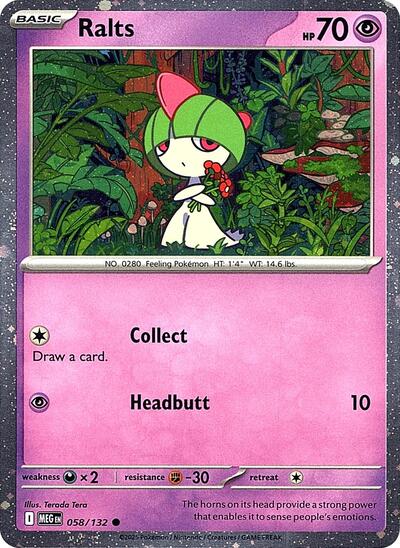 MCAP: Ralts (Cosmos Holo) (Holofoil)