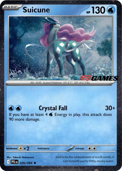 MCAP: Suicune (EB Games Exclusive) (Holofoil)