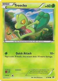 MCAP: Treecko - 6/160 (Sheen Holo) (Holofoil)
