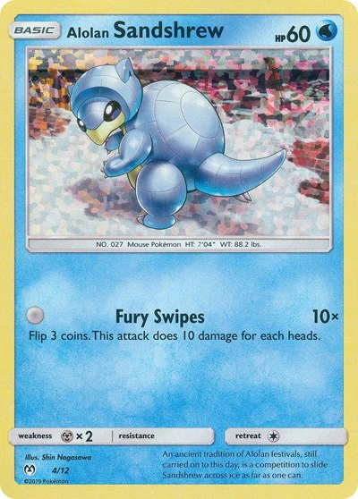 MCD19: Alolan Sandshrew - 4/12 (Holofoil)