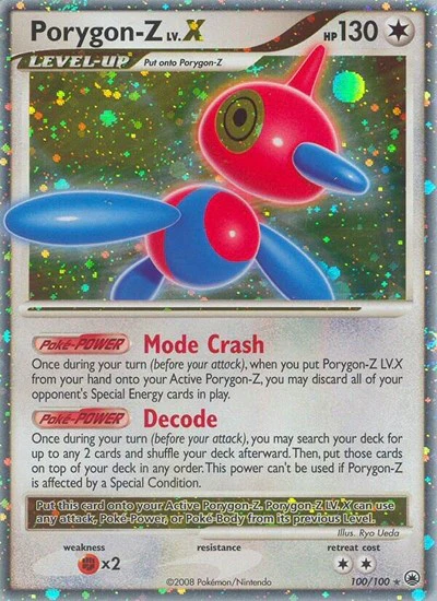 MD: Porygon-Z LV.X (Holofoil)