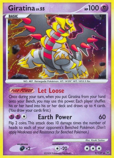 PL: Giratina (9) (Holofoil)