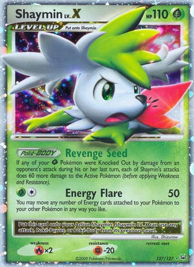 PL: Shaymin Lv.X (Sky Forme) (Holofoil)