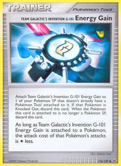 PL: Team Galactic's Invention G-101 Energy Gain