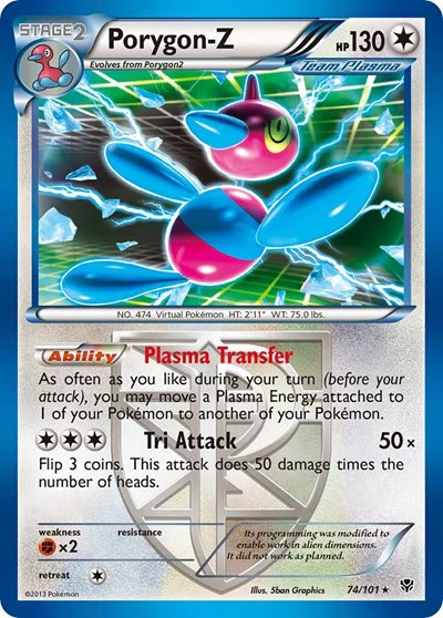 PLB: Porygon-Z (Team Plasma) (Holofoil)
