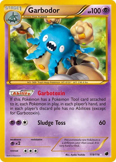 PLF: Garbodor (119 Secret Rare) (Holofoil)