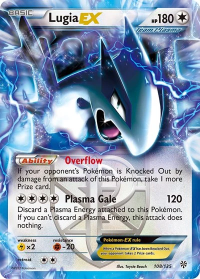 PLS: Lugia EX (Team Plasma) (Holofoil)