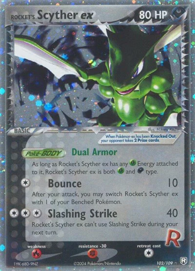 RR: Rocket's Scyther ex (Holofoil)