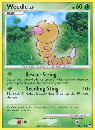 RR: Weedle