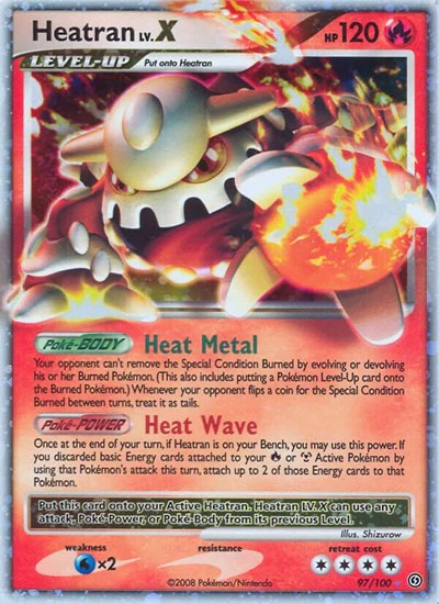 SF: Heatran LV.X (Holofoil)