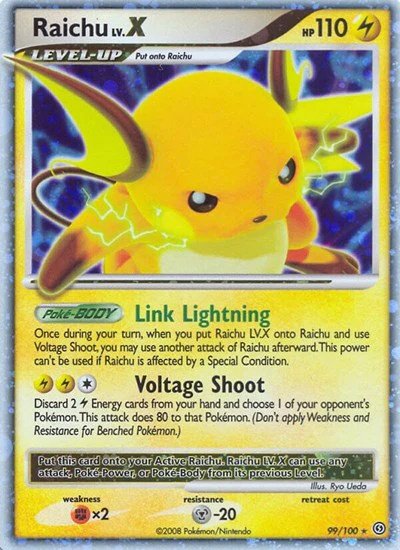 SF: Raichu LV.X (Holofoil)