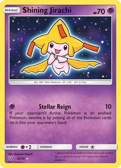 SHL: Shining Jirachi (Holofoil)