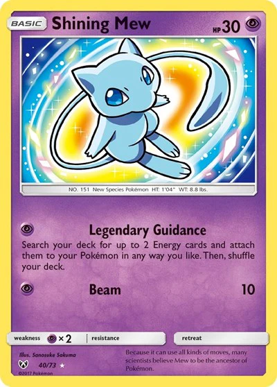 SHL: Shining Mew (Holofoil)