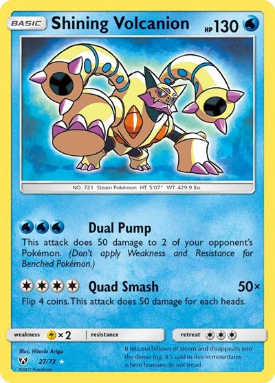 SHL: Shining Volcanion (Holofoil)