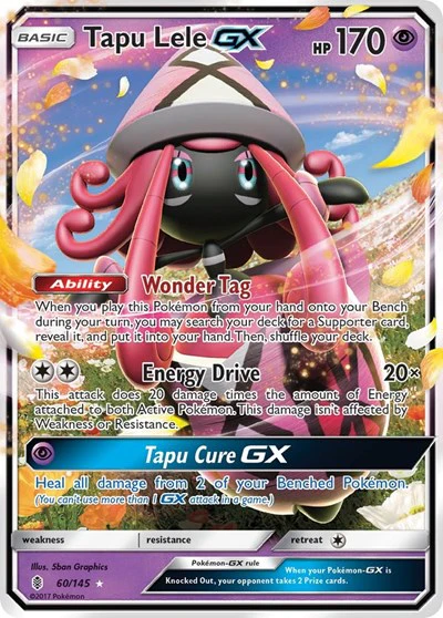 SM02: Tapu Lele GX (Holofoil)