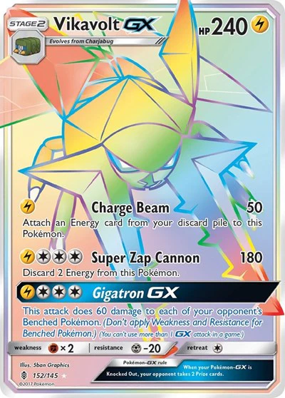 SM02: Vikavolt GX (Secret) (Holofoil)