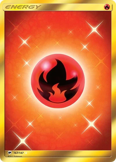 SM03: Fire Energy (Secret) (Holofoil)