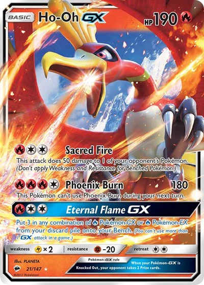 SM03: Ho-Oh GX (Holofoil)