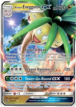 SM04: Alolan Exeggutor GX (Holofoil)