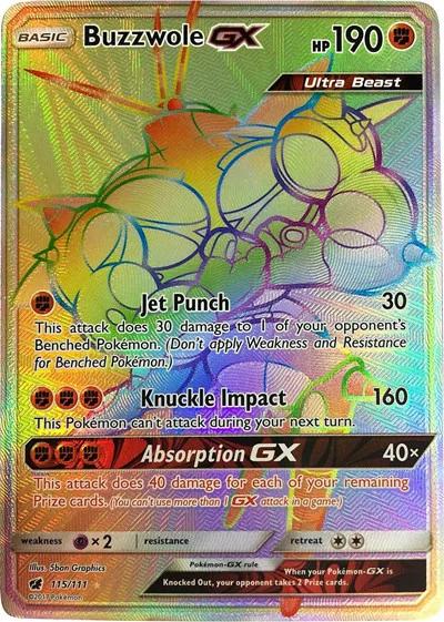 SM04: Buzzwole GX (Secret) (Holofoil)