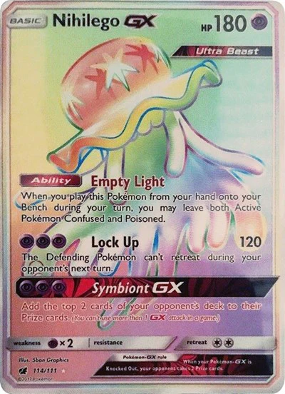 SM04: Nihilego GX (Secret) (Holofoil)