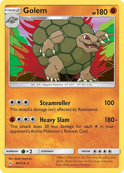 SM10: Golem (Reverse Holofoil)